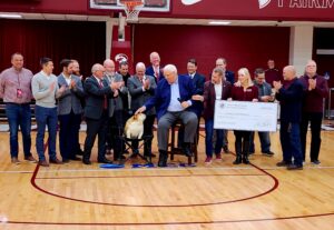 Gov. Justice presents $2 million grant check for Fairmont State's aviation program